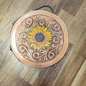 Sunflower Leather Purse